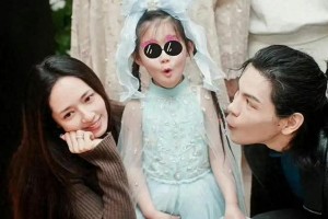 向佐郭碧婷为女儿庆生，全家幸福同框
